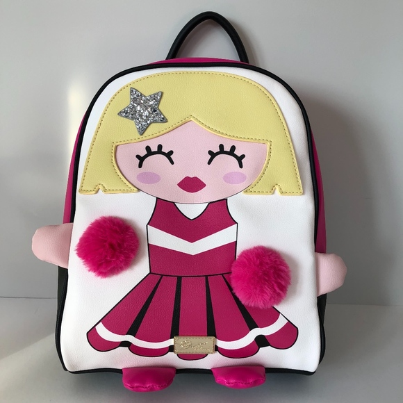 NWT LUV BETSY JOHNSON Cheerleader Backpack Purse main image 5
